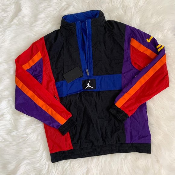 nike air jordan wings windwear jacket black